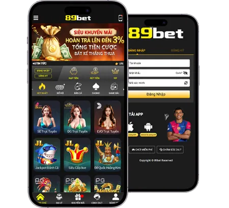 Hình ảnh các ưu đãi và khuyến mãi hấp dẫn, tiền thưởng chào mừng tại 89bet4